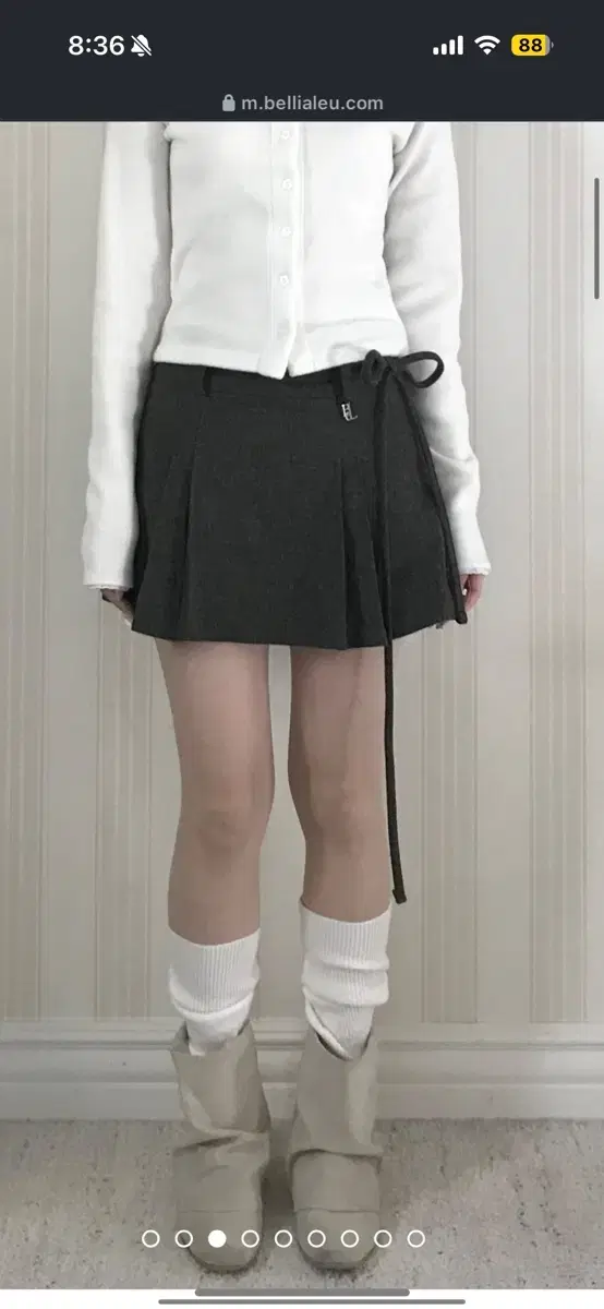 벨리아르 zuni skirt 주니 스커트 블랙s